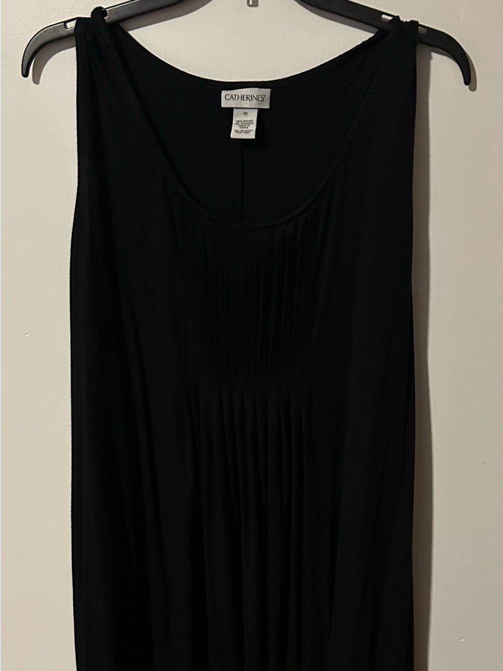 Catherine’s black dress size 3X